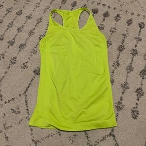 Fabletics neon running tank